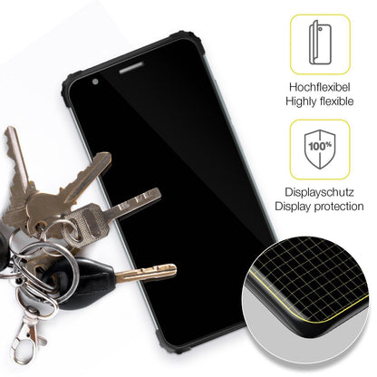 2x 3D Full Cover Schutzfolie für Blackview BV6600E (3)