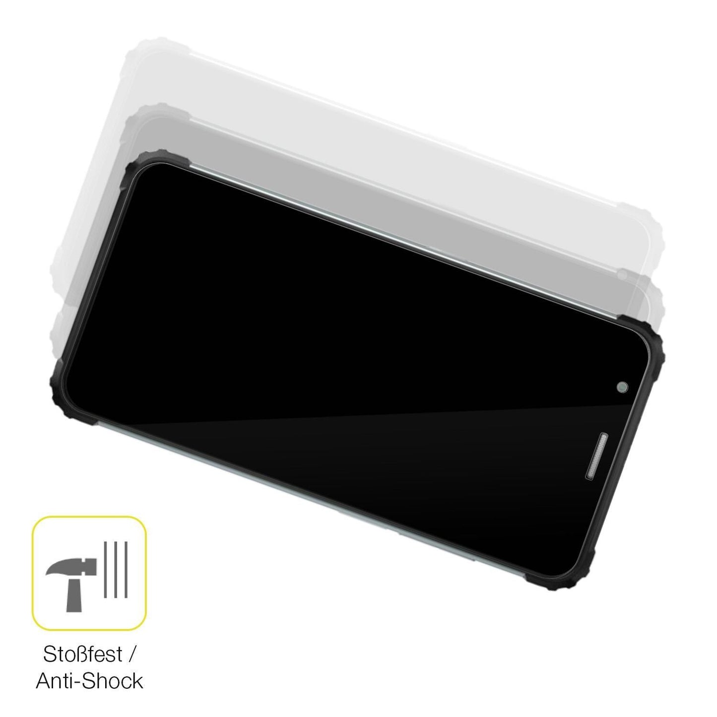 2x 3D Full Cover Schutzfolie für Blackview BV6600E (4)