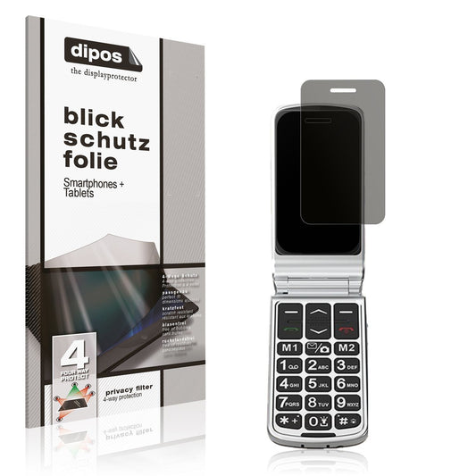 Blickschutzfolie für Sweetlink F3 Plus 4G matt Sch (1)