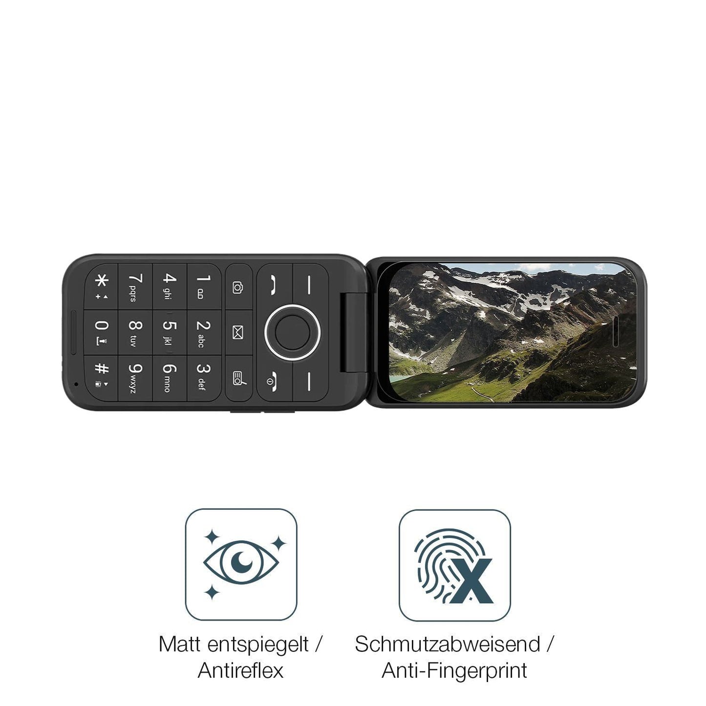 2x 9H Schutzfolie matt für SPC Wild 4G Panzerfolie (5)