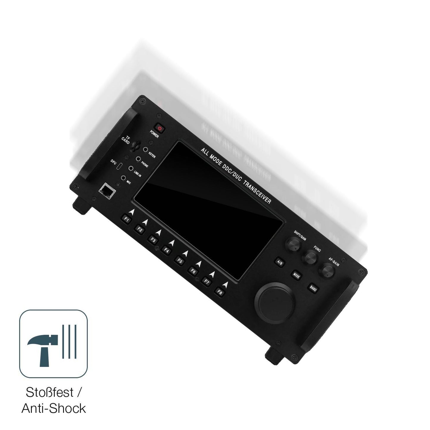 2x 9H Schutzfolie für HamGeek RS998 Wolf SDR Panze (4)