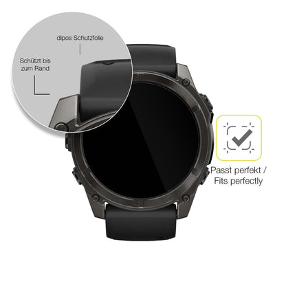 2x 3D Full Cover Schutzfolie für Garmin Fenix 8 47 (6)