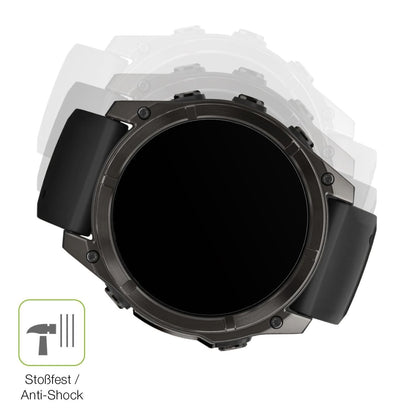 2x Full Cover Schutzfolie matt für Garmin Fenix 8  (4)