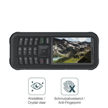 4x Schutzfolie klar für Sonim XP100 Display-Schutz (4)
