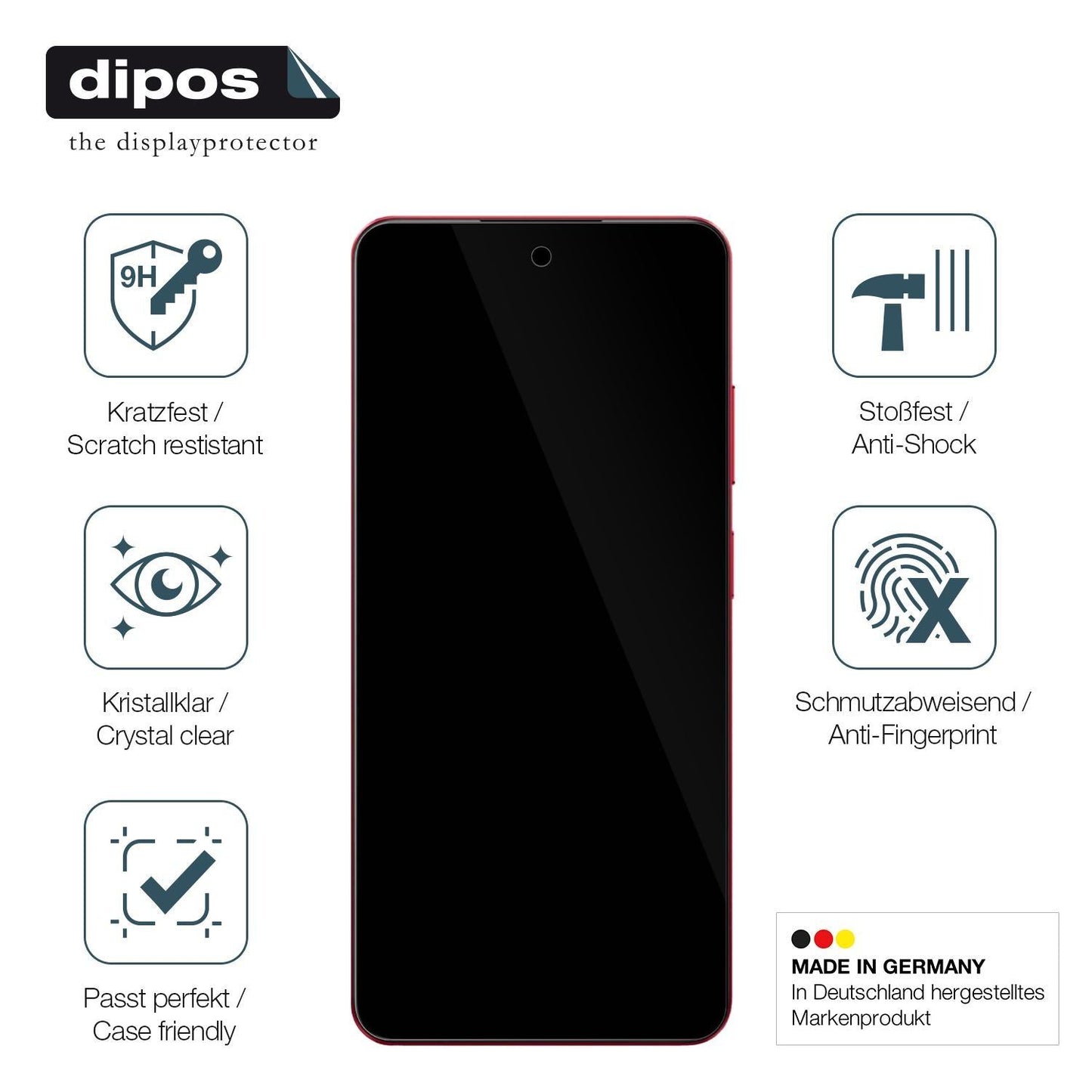 2x 9H Schutzfolie für Realme V60 Pro Panzerfolie (7)