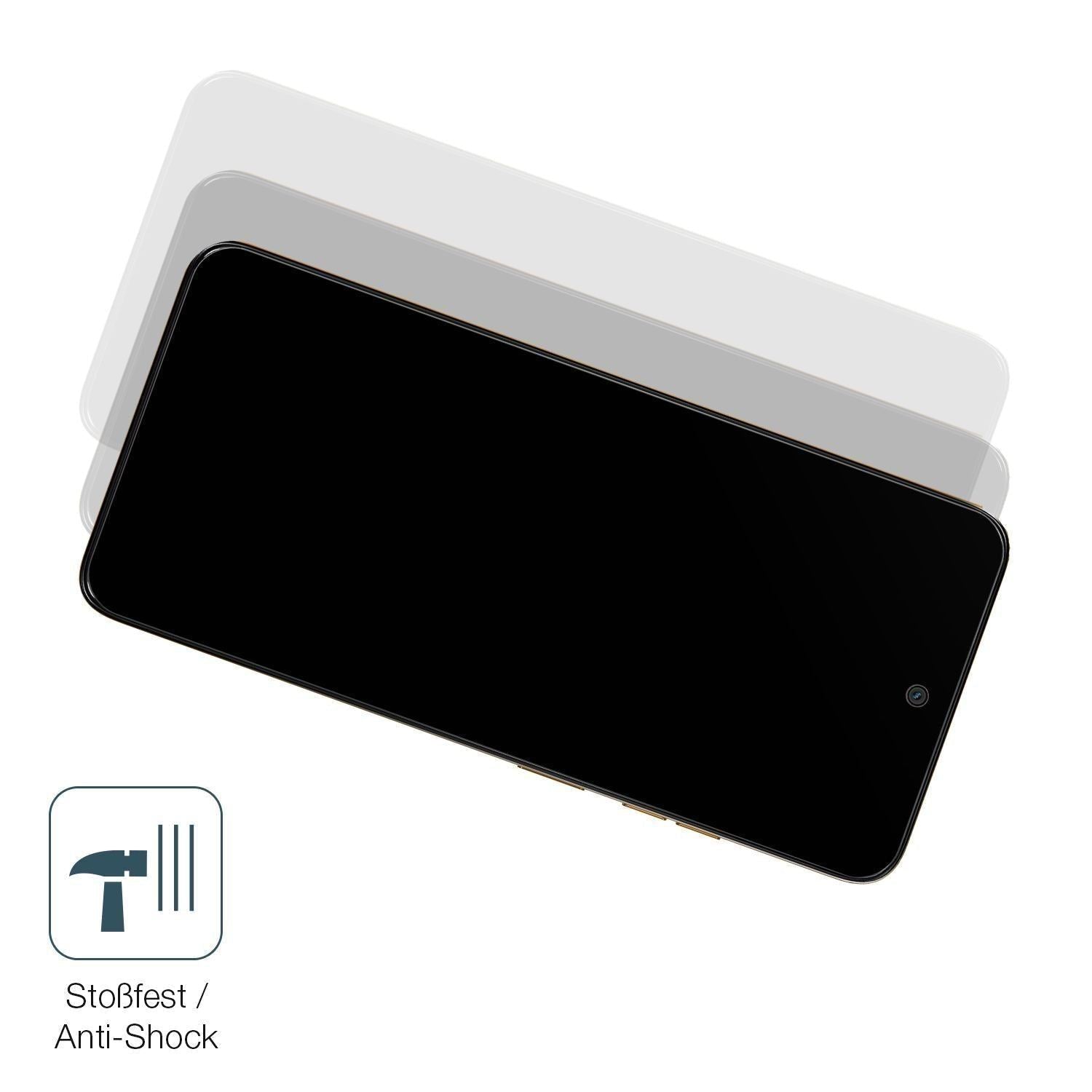 2x 9H Schutzfolie matt für Motorola Moto G15 Panze (4)