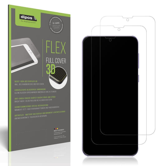 2x Full Cover Schutzfolie matt für Ulefone Note 6P (1)