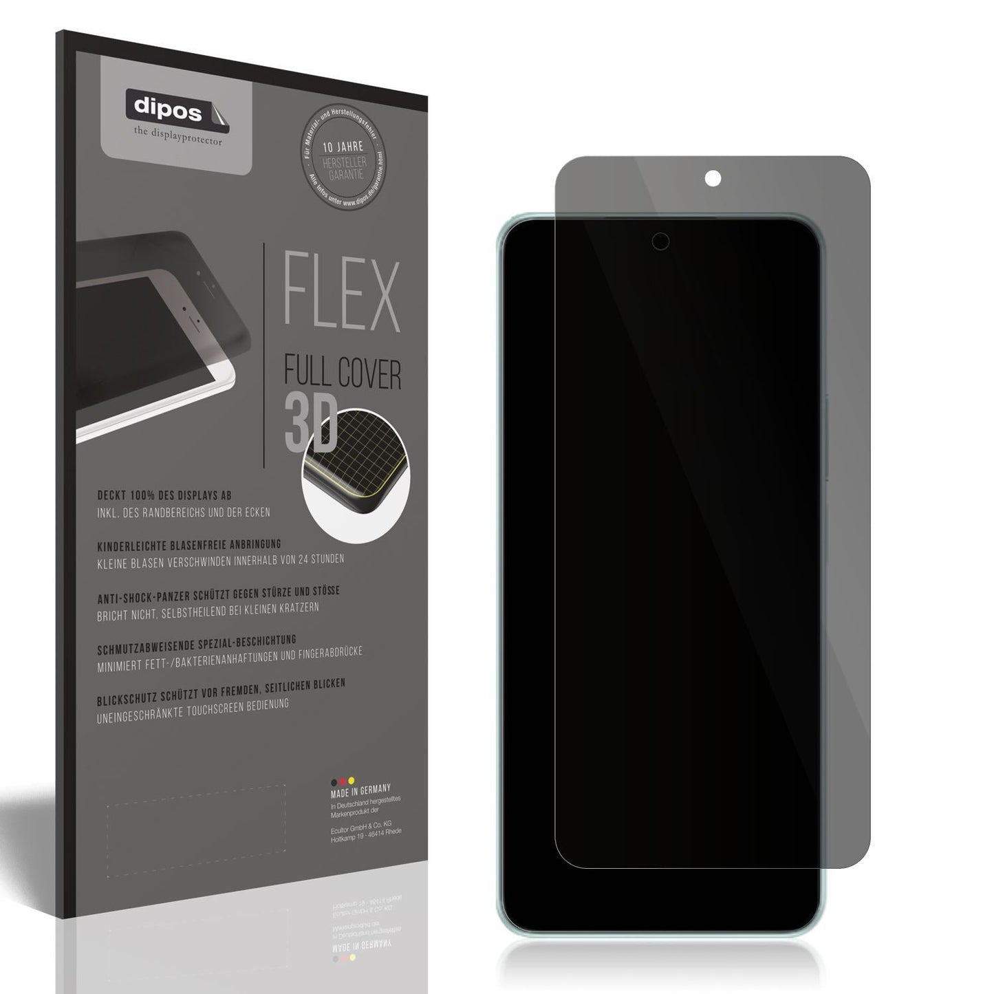 Full Cover Privacy Blickschutzfolie für Honor X9c  (1)