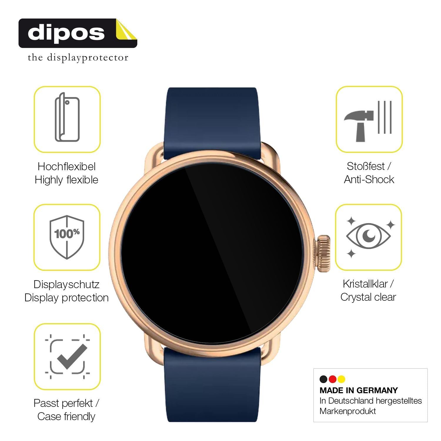 2x 3D Full Cover Schutzfolie für Withings Scanwatc (7)