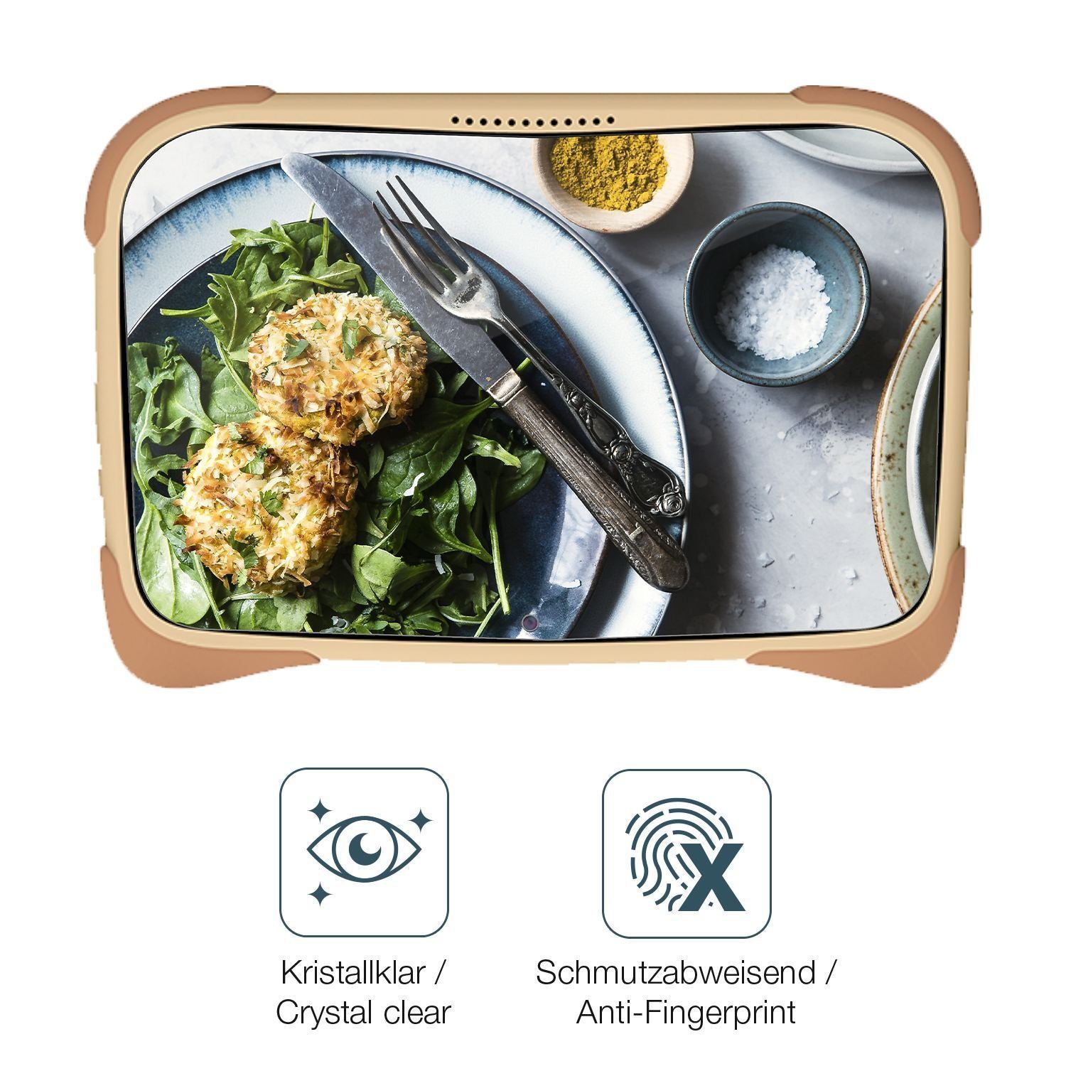 2x 9H Schutzfolie für Mediacom Smart Kid 10 Panzer (5)