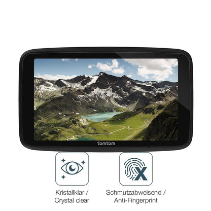 4x Schutzfolie klar für TomTom Go Classic 6 Zoll D (4)