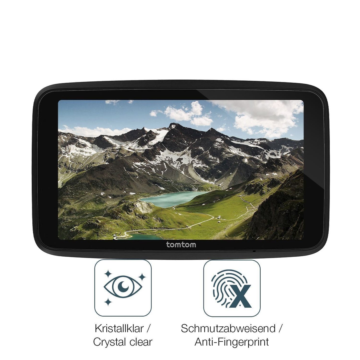 2x 9H Schutzfolie für TomTom Go Classic 6 Zoll Pan (5)