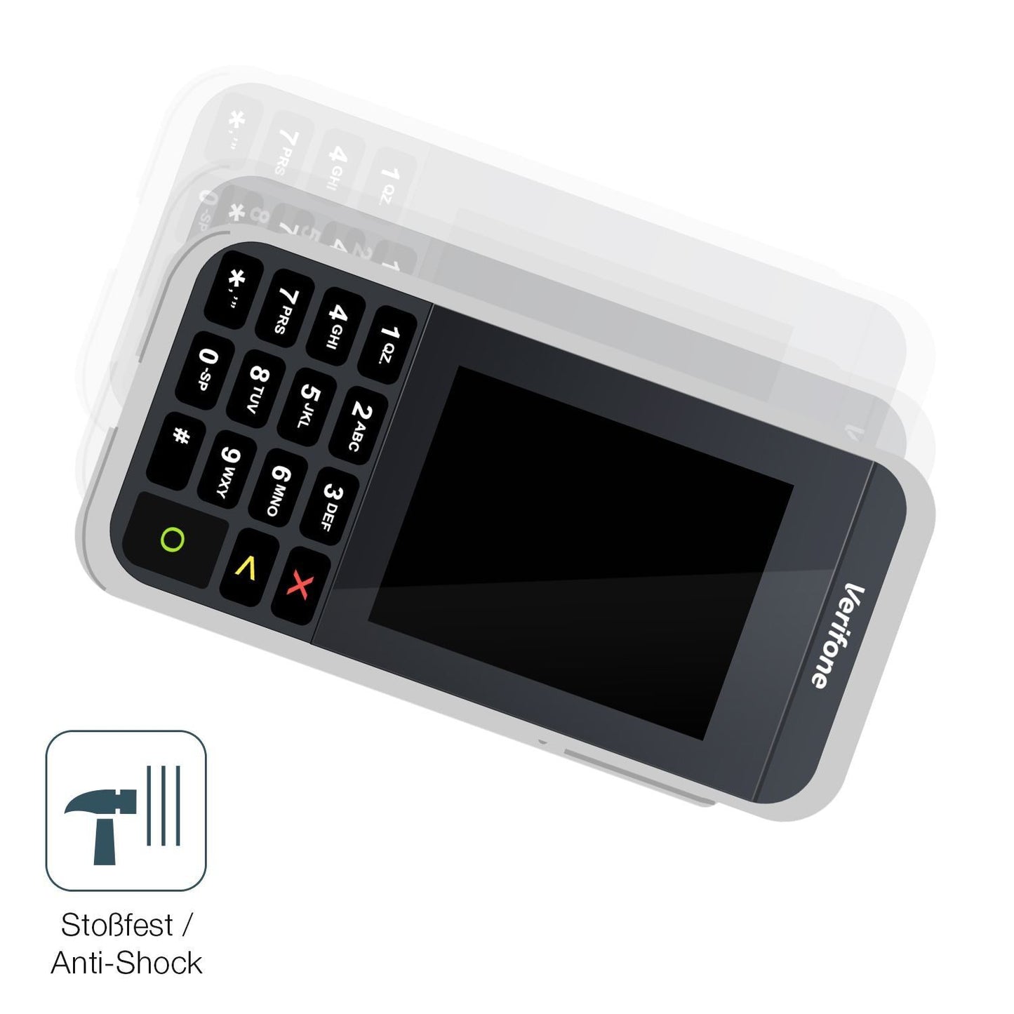 2x 9H Schutzfolie für Verifone e285 Panzerfolie (4)
