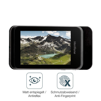 4x Schutzfolie matt für Verifone e280s Display-Sch (4)