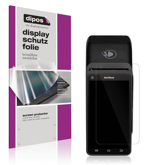 4x Schutzfolie klar für Verifone T650c Display-Sch (1)