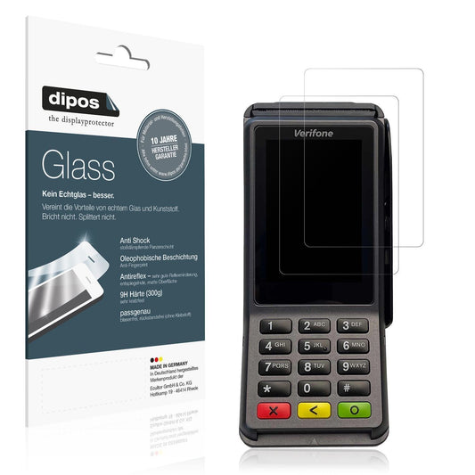 2x 9H Schutzfolie matt für Verifone V400c Panzerfo (1)