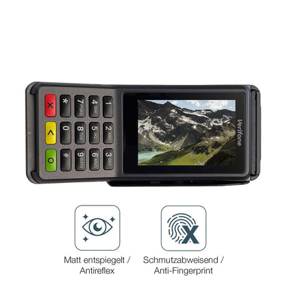 2x 9H Schutzfolie matt für Verifone V400c Panzerfo (5)