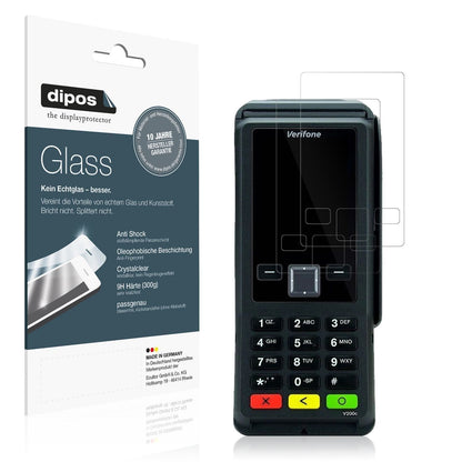 2x 9H Schutzfolie für Verifone V200c Panzerfolie (1)