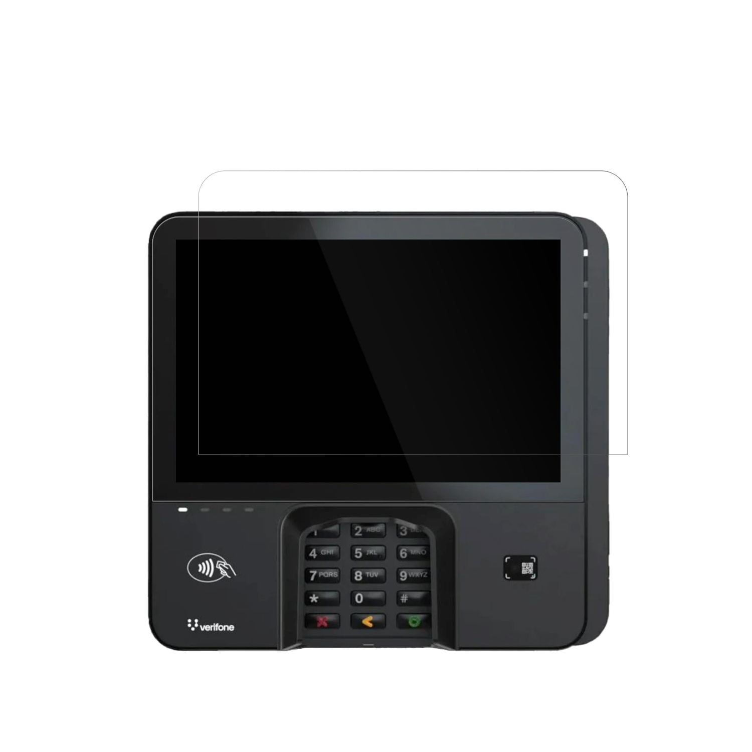2x Schutzfolie klar für Verifone M425 Display-Schu (2)