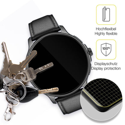 2x 3D Full Cover Schutzfolie für Smartwatch 28.5mm (3)
