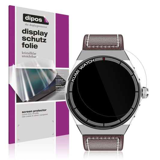 6x Schutzfolie klar für Kumi GT5 Max Display-Schut (1)