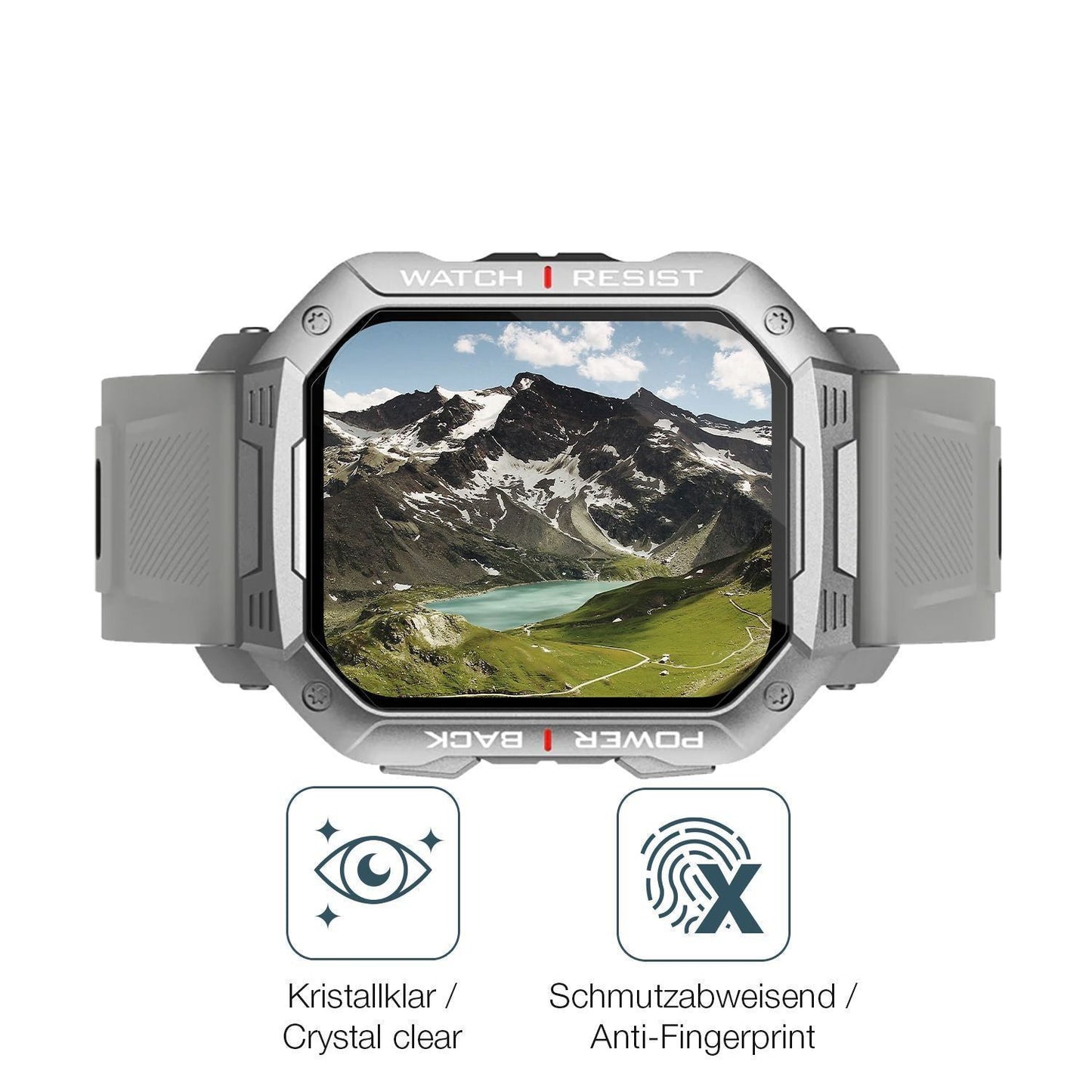 6x Schutzfolie klar für Kumi U3 Pro Display-Schutz (4)