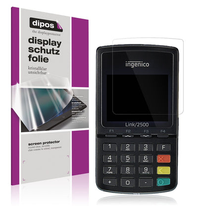 4x Schutzfolie klar für Ingenico Link 2500 Display (1)