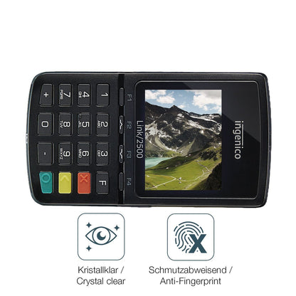 4x Schutzfolie klar für Ingenico Link 2500 Display (4)