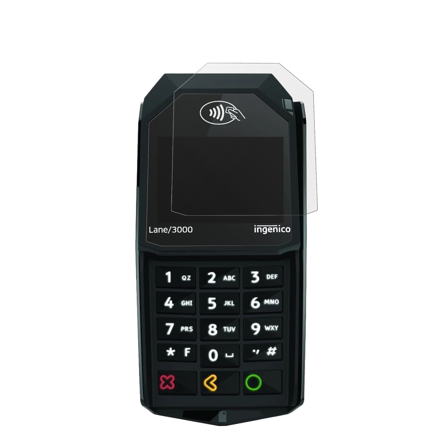 4x Schutzfolie matt für Ingenico Lane 3000 Display (2)
