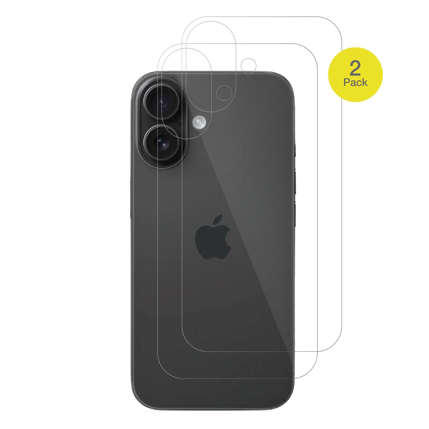 2x 3D Full Cover Schutzfolie für Apple iPhone 16 R (2)
