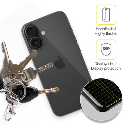 2x 3D Full Cover Schutzfolie für Apple iPhone 16 R (3)
