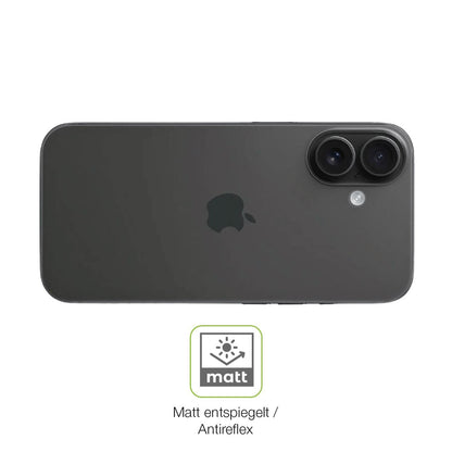 2x Full Cover Schutzfolie matt für Apple iPhone 16 (5)