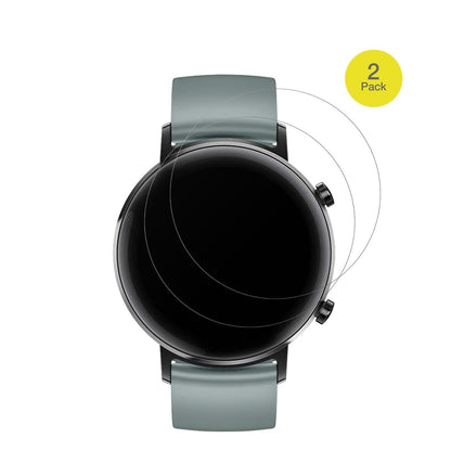 2x Full Cover Schutzfolie matt für Huawei Watch GT (2)