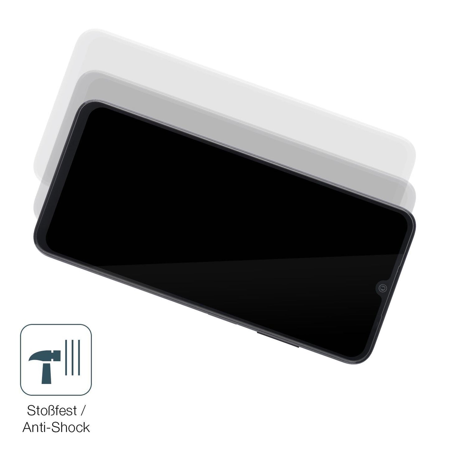 2x 9H Schutzfolie für Samsung Galaxy A05s Panzerfo (4)