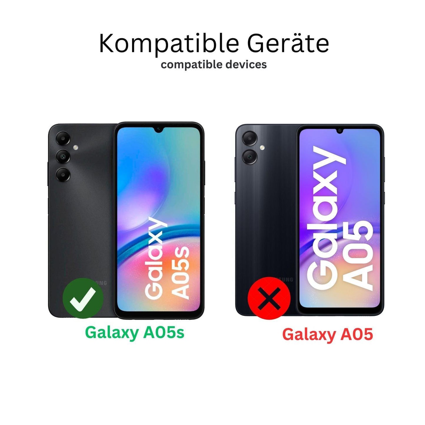 2x 9H Schutzfolie für Samsung Galaxy A05s Panzerfo (8)