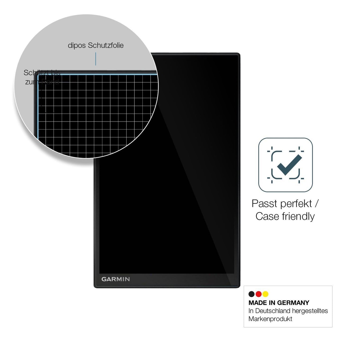 2x 9H Schutzfolie für Garmin DriveSmart 86 Panzerf (6)