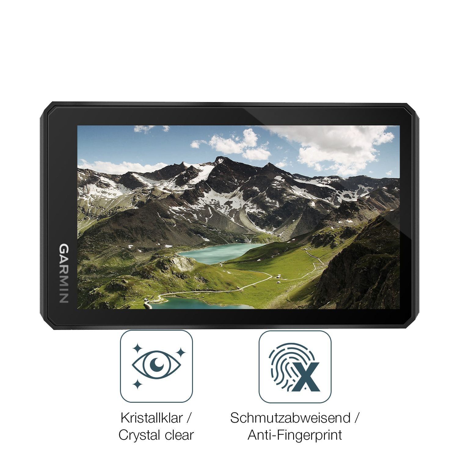 2x 9H Schutzfolie für Garmin zumo XT Panzerfolie (5)