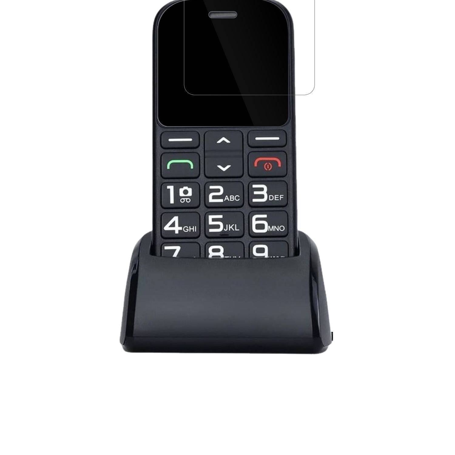 4x Schutzfolie klar für Artfone CS182 Display-Schu (2)