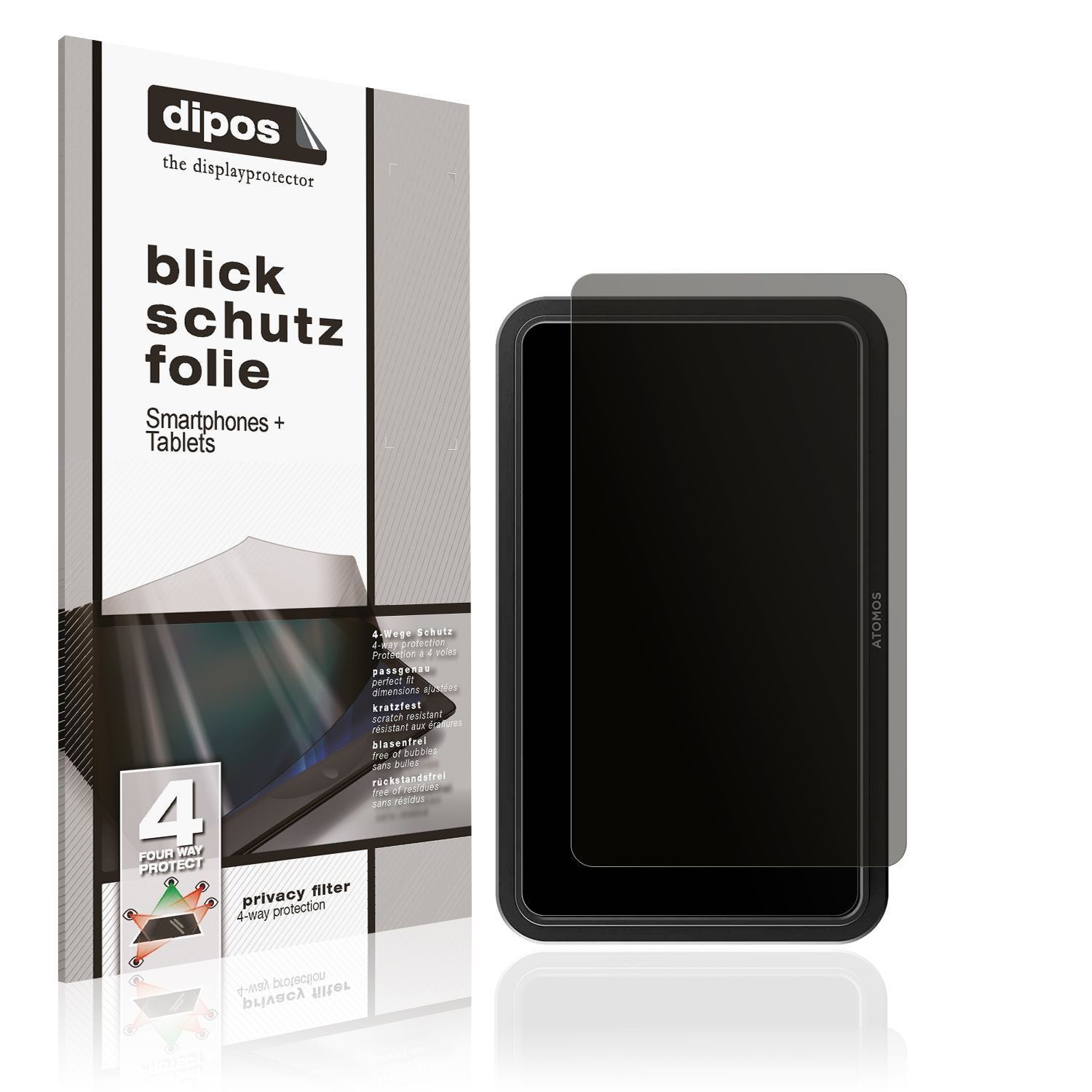 Blickschutzfolie für Atomos Shinobi 2 matt Schutzf (1)