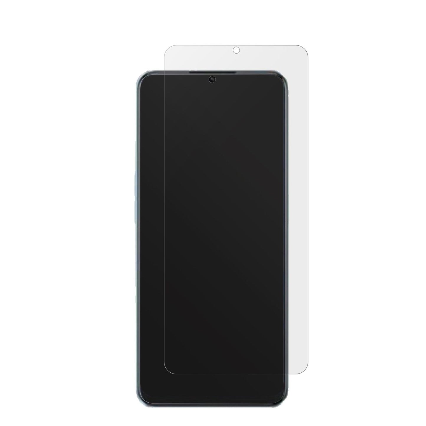 2x Schutzfolie matt für OPPO A58x Display-Schutzfo (2)