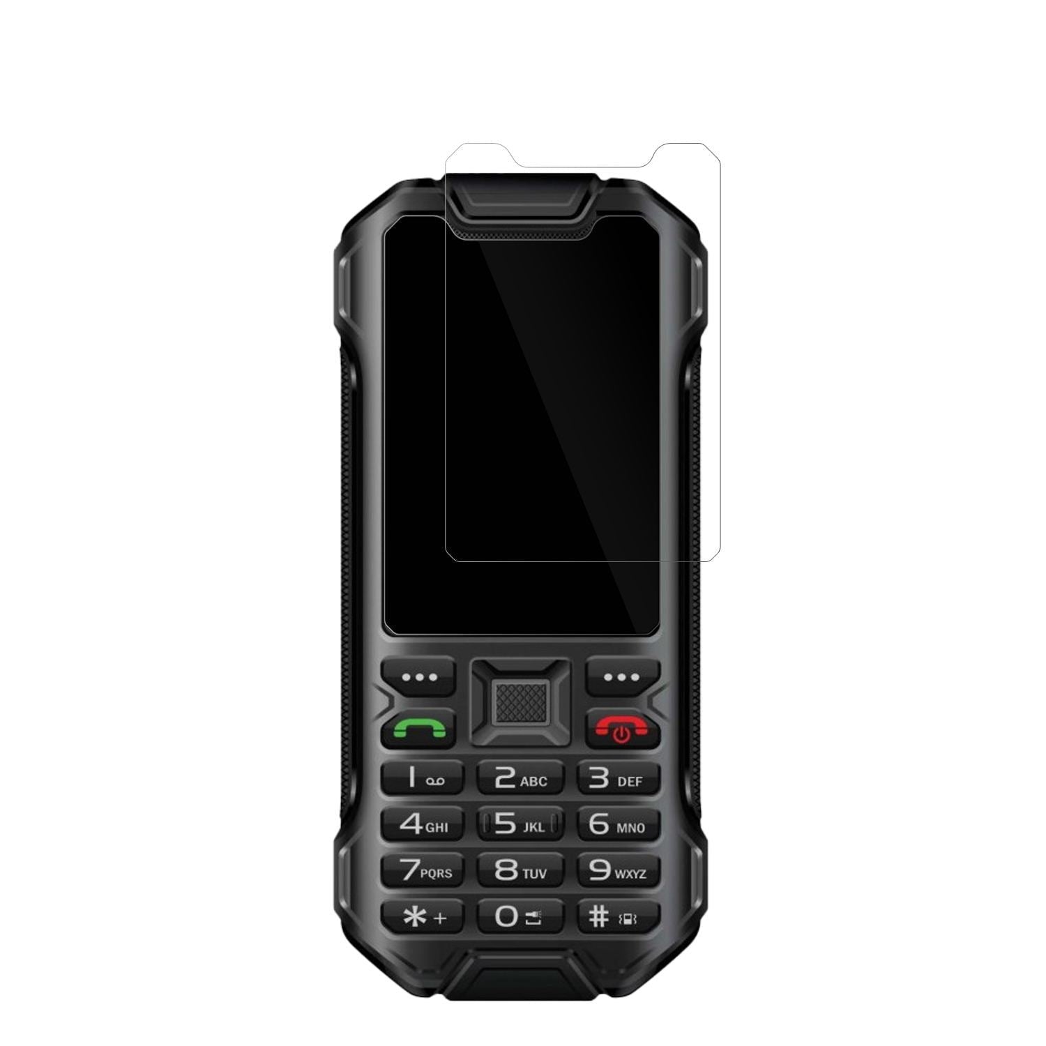 4x Schutzfolie klar für Telware IP68 Outdoor Handy (2)