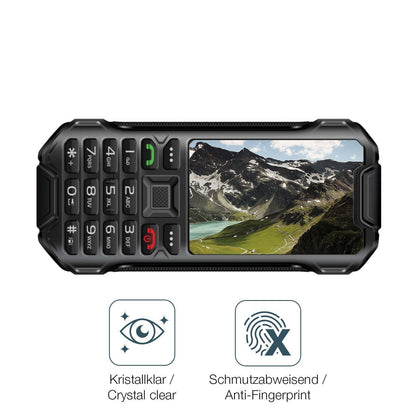4x Schutzfolie klar für Telware IP68 Outdoor Handy (4)