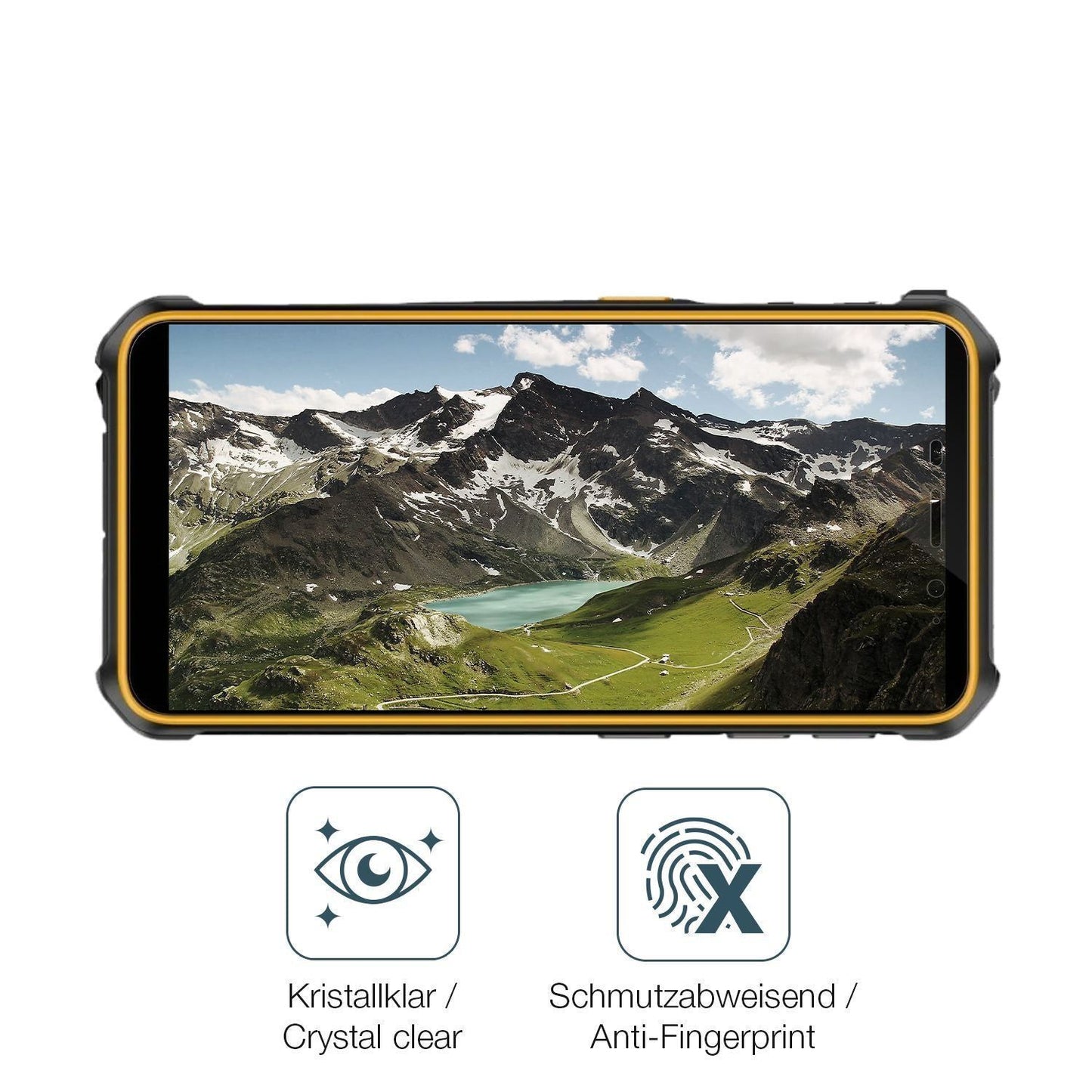 4x Schutzfolie klar für Ulefone Armor X12 Pro Disp (4)