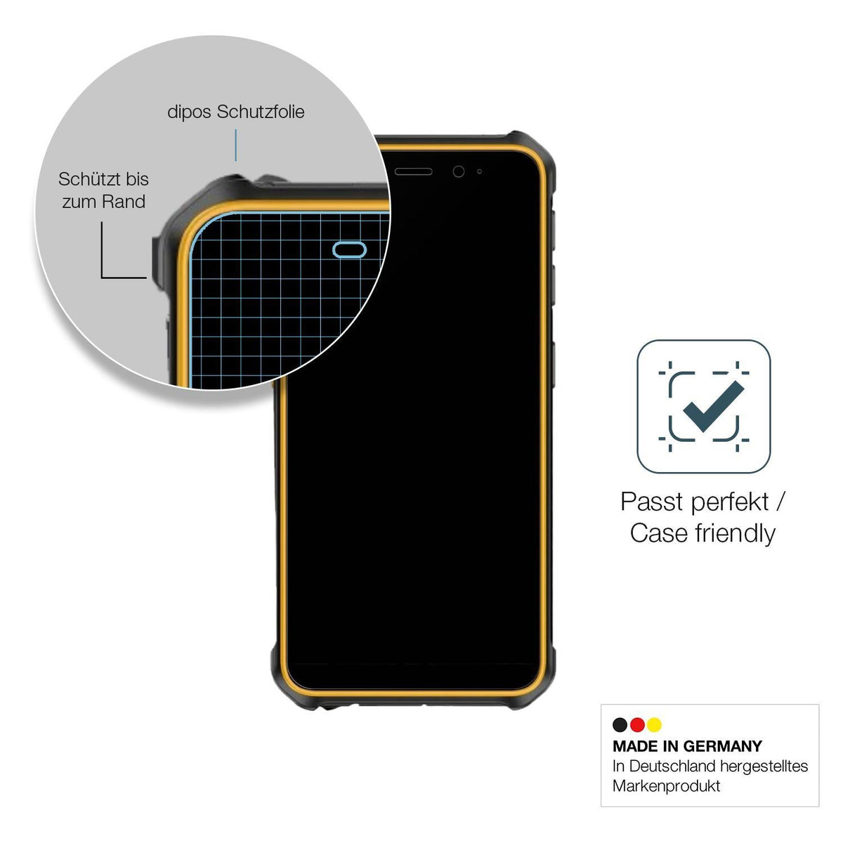 2x 9H Schutzfolie matt für Ulefone Armor X12 Pro P (6)