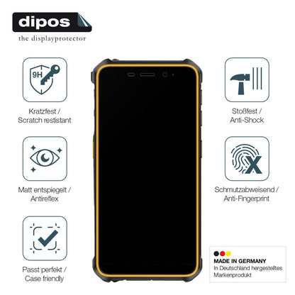2x 9H Schutzfolie matt für Ulefone Armor X12 Pro P (7)