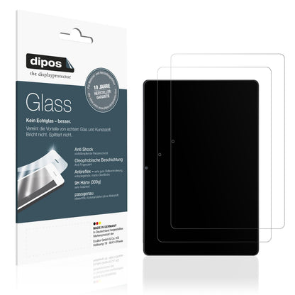 2x 9H Schutzfolie matt für Doogee U11 Panzerfolie (1)