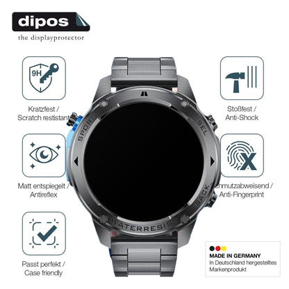 2x 9H Schutzfolie matt für Lige DM2 Panzerfolie (7)