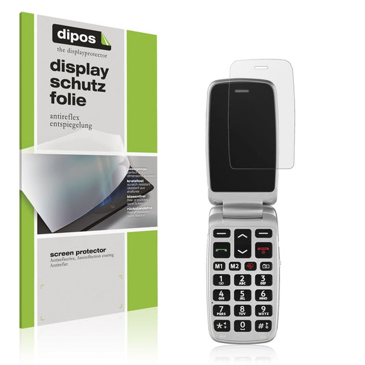 4x Schutzfolie matt für Doro Primo 360014 Display- (1)