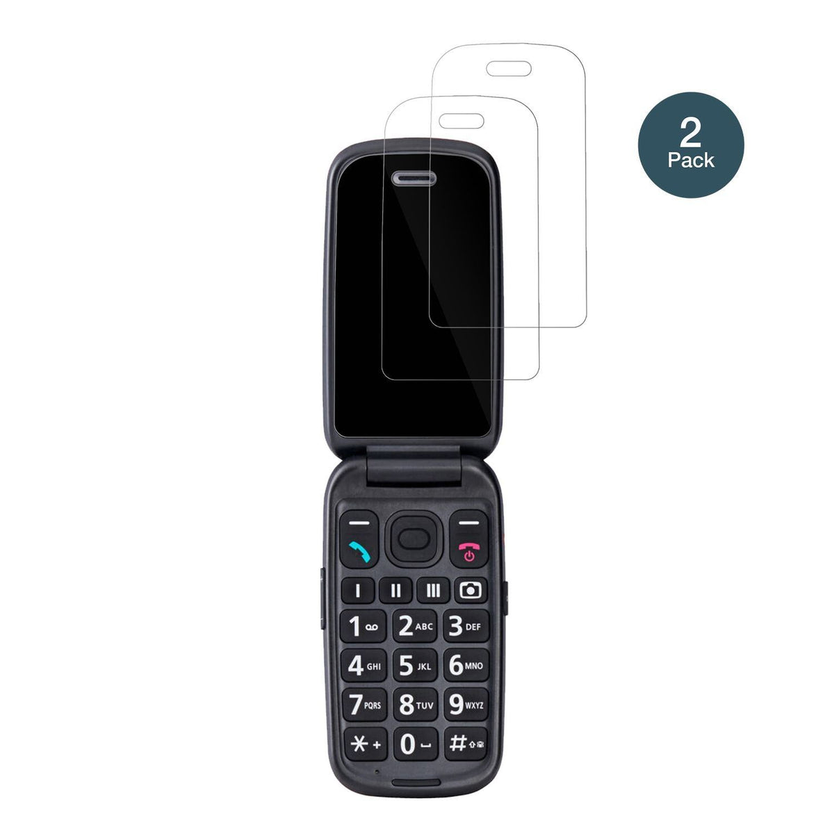 2x 9H Schutzfolie für Panasonic KX-TU550EXC Panzer (2)