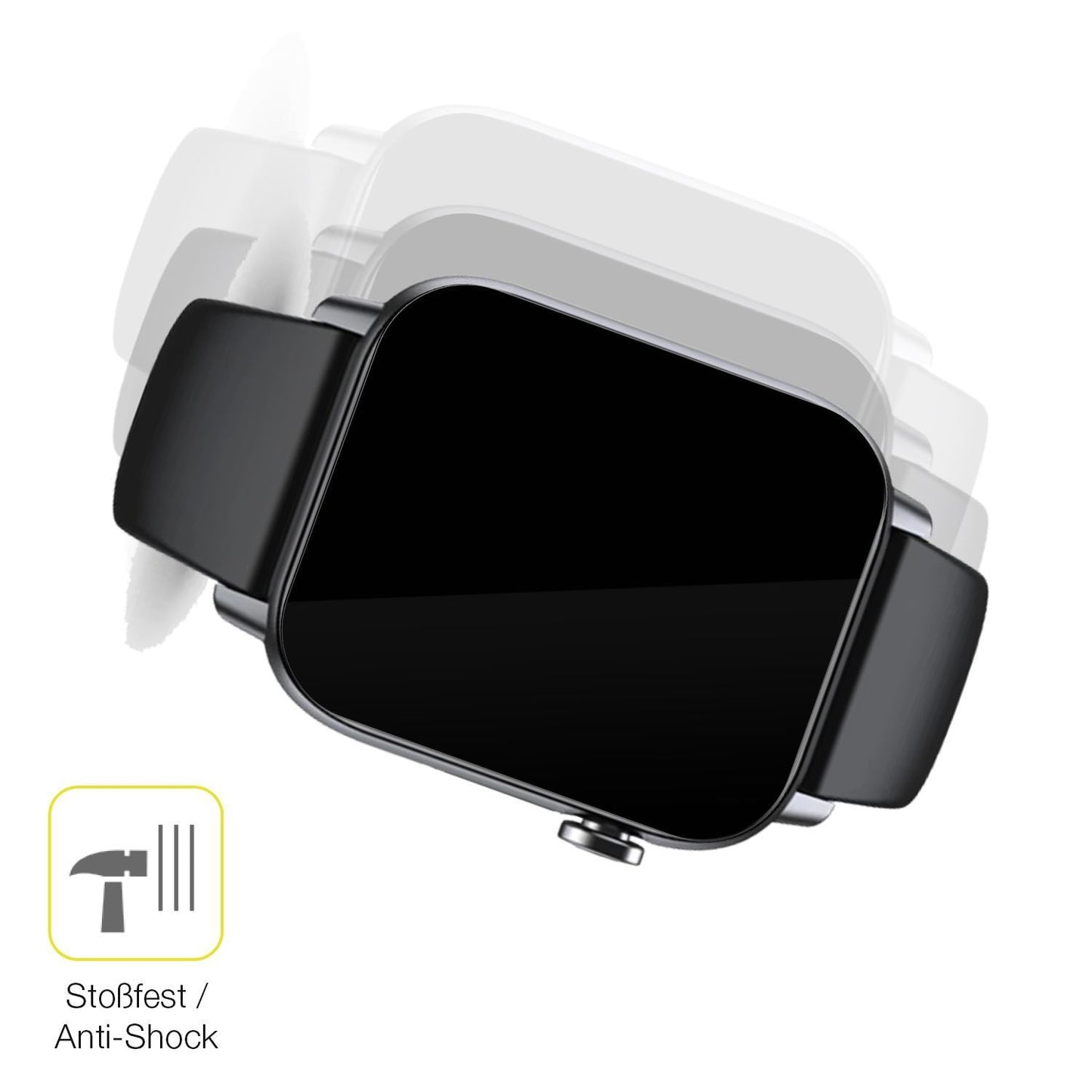2x 3D Full Cover Schutzfolie für Gard Pro Health S (4)